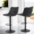 Artiss 4x Jovy Bar Stools - Vintage PU Leather, Swivel, Adjustable Gas Lift, Black, 360° Rotation, Floor Protector Artiss 4x Jovy Bar Stools - Vintage PU Leather, Swivel, Adjustable Gas Lift, Black, 360° Rotation, Floor Protector