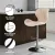 Enhance Your Space with Artiss 2x Bar Stools - Adjustable Swivel, PE Rattan Beige, Ergonomic Wing Design, 120kg Capacity
