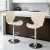 Enhance Your Space with Artiss 2x Bar Stools - Adjustable Swivel, PE Rattan Beige, Ergonomic Wing Design, 120kg Capacity