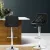 Artiss 2x Black Bar Stools - Leather Padded, Gas Lift, 360° Swivel, Rhombus Backrest, Chrome Finish, Adjustable Height