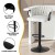 Artiss Set of 2 Adjustable Velvet Bar Stools, Ergonomic Woven Design, 82-102cm Height, Ivory, Durable Metal Frame Artiss Set of 2 Adjustable Velvet Bar Stools, Ergonomic Woven Design, 82-102cm Height, Ivory, Durable Metal Frame