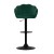 Artiss Bar Stools, Velvet Upholstery, Adjustable Height, Green, 2-Pack - Luxury Clam Shell Design with 360° Swivel Artiss Bar Stools, Velvet Upholstery, Adjustable Height, Green, 2-Pack - Luxury Clam Shell Design with 360° Swivel