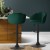 Artiss Bar Stools, Velvet Upholstery, Adjustable Height, Green, 2-Pack - Luxury Clam Shell Design with 360° Swivel Artiss Bar Stools, Velvet Upholstery, Adjustable Height, Green, 2-Pack - Luxury Clam Shell Design with 360° Swivel