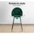 Artiss Mesial 2x Velvet Swivel Bar Stools, Green - Elegant Design, 360° Rotation, Metal Legs, Luxurious Comfort