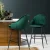 Artiss Mesial 2x Velvet Swivel Bar Stools, Green - Elegant Design, 360° Rotation, Metal Legs, Luxurious Comfort