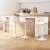 Artiss Fynn 4x Bar Stools White Leather Swivel Gas Lift Kitchen Dining Chairs Adjustable Height 130kg Set