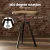 Artiss Industrial Bar Table & Stools Set, Elm Wood & Steel, Adjustable Height, 360° Swivel, Perfect for Kitchens & Cafés
