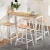 Artiss Solid Wood Bar Table & Stools Set, Pine & White, Durable L-Shape, Anti-Slip, Easy Assembly, 1-Year Warranty Artiss Solid Wood Bar Table & Stools Set, Pine & White, Durable L-Shape, Anti-Slip, Easy Assembly, 1-Year Warranty