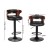 Artiss Bar Stools, Faux Leather, Black, Adjustable 61-81cm, Set of 4 - Contemporary Style for Any Space Artiss Bar Stools, Faux Leather, Black, Adjustable 61-81cm, Set of 4 - Contemporary Style for Any Space