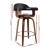 Artiss Bar Stools, PU Leather Seat, Wooden Legs, 63cm Height, Black, Stylish Rotatable Chairs with Anti-Slip Feet Artiss Bar Stools, PU Leather Seat, Wooden Legs, 63cm Height, Black, Stylish Rotatable Chairs with Anti-Slip Feet