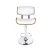 Artiss 2x Bar Stools - White PU Leather, Chrome Gas Lift, Wooden Seat, 130kg Capacity, Easy Assembly, 1-Year Warranty