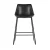 Artiss Fenella Bar Stools Set of 2 - Black PU Leather, 70cm Seat Height, Steel Frame, Elegant Design, Easy Assembly
