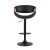 Artiss Ambrus Bar Stools - Adjustable Gas Lift, PU Leather, Armrests, 360° Swivel, Contemporary Design