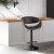 Artiss Ambrus Bar Stools - Adjustable Gas Lift, PU Leather, Armrests, 360° Swivel, Contemporary Design