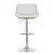 Artiss Galina Bar Stools, PU Leather, Bentwood, White, Adjustable Height 63-83cm, 360° Swivel, Contemporary Style Artiss Galina Bar Stools, PU Leather, Bentwood, White, Adjustable Height 63-83cm, 360° Swivel, Contemporary Style
