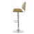 Artiss Galina Bar Stools, PU Leather, Bentwood, White, Adjustable Height 63-83cm, 360° Swivel, Contemporary Style Artiss Galina Bar Stools, PU Leather, Bentwood, White, Adjustable Height 63-83cm, 360° Swivel, Contemporary Style