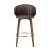 Set of 2 Artiss Bar Stools Dining Chairs PU Leather Walnut Wood 65cm Padded Seat Ergonomic Backrest Brown Set of 2 Artiss Bar Stools Dining Chairs PU Leather Walnut Wood 65cm Padded Seat Ergonomic Backrest Brown