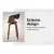 Artiss Swivel Bar Stools - PU Leather Seat, Walnut Bentwood Frame, 360° Rotation, Padded Armrest, 65cm Height, Anti-Slip