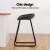 Artiss Ludovic 2x Bar Stools PU Leather Kitchen Dining Chairs, Metal Frame, Footrest, Black, 65cm Seat Height Artiss Ludovic 2x Bar Stools PU Leather Kitchen Dining Chairs, Metal Frame, Footrest, Black, 65cm Seat Height