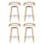 Artiss Set of 4 Swivel Bar Stools, White PU Leather, Low Back, Plywood Legs, 64cm Seat, Modern Dining Chairs Artiss Set of 4 Swivel Bar Stools, White PU Leather, Low Back, Plywood Legs, 64cm Seat, Modern Dining Chairs