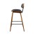 Artiss 4x Bentwood Bar Stools - Walnut Finish, PU Leather Padded Seat, Solid Wood Frame, Anti-Slip Feet, 87cm Height Artiss 4x Bentwood Bar Stools - Walnut Finish, PU Leather Padded Seat, Solid Wood Frame, Anti-Slip Feet, 87cm Height