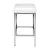 Artiss 2x Bar Stools - White PU Leather, Padded Seat, Chrome Steel Legs, 36x36x69cm, Modern Kitchen Seating, Set of 2
