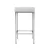 Artiss 2x Bar Stools - White PU Leather, Padded Seat, Chrome Steel Legs, 36x36x69cm, Modern Kitchen Seating, Set of 2