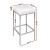 Artiss 4x White Leather Bar Stools - PU Padded Seats, Chrome Steel Legs, 36x36x69cm, Modern Design, 1-Year Warranty