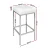 Artiss 4x White Leather Bar Stools - PU Padded Seats, Chrome Steel Legs, 36x36x69cm, Modern Design, 1-Year Warranty