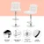 Artiss 4x Bar Stools White PU Leather, Gas Lift Adjustable, 360° Swivel, Chrome Base, Chequeered Backrest, 68-81cm Artiss 4x Bar Stools White PU Leather, Gas Lift Adjustable, 360° Swivel, Chrome Base, Chequeered Backrest, 68-81cm
