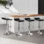 Artiss Sena 4x Bar Stools - Black PU Leather, Adjustable Gas Lift, 360° Swivel, Chrome Steel Base, Elegant Design
