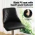Artiss Black Leather Bar Stool, Bentwood Swivel, Adjustable 95-117cm, Anti-Slip, 150kg Capacity, Easy Assembly Artiss Black Leather Bar Stool, Bentwood Swivel, Adjustable 95-117cm, Anti-Slip, 150kg Capacity, Easy Assembly