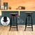 Artiss Adjustable Bar Stool - Elm Wood Seat, Steel Frame, Swivel Design, 70-90cm, Industrial Style, Anti-Slip Base Artiss Adjustable Bar Stool - Elm Wood Seat, Steel Frame, Swivel Design, 70-90cm, Industrial Style, Anti-Slip Base