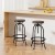 Artiss Set of 2 Adjustable Bar Stools, Elm Wood Seat, Black Steel Frame, 360° Swivel, 70–90cm, Modern Chairs Artiss Set of 2 Adjustable Bar Stools, Elm Wood Seat, Black Steel Frame, 360° Swivel, 70–90cm, Modern Chairs