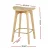 Artiss Set of 4 Bamboo and Rattan Bar Stools 67cm Kitchen Counter Chairs with Footrest, Sturdy Frame, Natural Finish