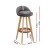 Artiss Dalvey 4x Bar Stools Grey Linen Upholstered, Padded Seat, Wooden Frame, 69cm, Rope Footrest, 360° Swivel Artiss Dalvey 4x Bar Stools Grey Linen Upholstered, Padded Seat, Wooden Frame, 69cm, Rope Footrest, 360° Swivel