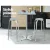 Gardeon 3-Piece Outdoor Bar Set - Adjustable Aluminium Bistro Table & Stools, Rust & UV-Resistant, Indoor/Outdoor Use
