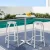 Gardeon 3-Piece Outdoor Bar Set - Adjustable Aluminium Bistro Table & Stools, Rust & UV-Resistant, Indoor/Outdoor Use