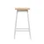Artiss 2x Bar Stools, Pinewood Legs, 64cm Seat Height, Pine & White, Stylish & Durable Design, 150kg Capacity