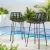 Gardeon 2 Piece Outdoor Wicker Bar Stools - Black, Steel Frame, UV-Resistant, 41x50x92cm, 150kg Capacity,