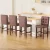 Artiss 4x Ada Brown Bar Stools - Ergonomic PU Leather, High Backrest, Rubber Wood Frame, 120kg Capacity, Easy Assembly
