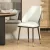Artiss Dining Chairs Set of 2 - Beige & Black, PU Leather, Steel Legs, 150kg Capacity, 1-Year Warranty