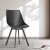 Artiss Dining Chairs Set of 2, Black PU Leather, Steel Legs, Cushioned Back, 53x46x86cm, 150kg Capacity, Modern Design