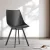 Artiss Dining Chairs Set of 2, Black PU Leather, Steel Legs, Cushioned Back, 53x46x86cm, 150kg Capacity, Modern Design