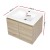 Cefito Vanity Unit with Basin, Oak Finish, 600mm, Nano-Glazed Ceramic, Modern Bathroom Cabinet, Easy Install