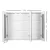 Cefito Bathroom Mirror Cabinet, MDF, White, 1200x720mm, High Gloss, Eco-Friendly, Adjustable Shelves, Soft-Close Doors