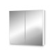Cefito 750x720mm White Bathroom Mirror Cabinet - High Gloss PU MDF, Soft-Close Doors, Adjustable Shelves, Eco-Friendly Cefito 750x720mm White Bathroom Mirror Cabinet - High Gloss PU MDF, Soft-Close Doors, Adjustable Shelves, Eco-Friendly