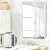 Cefito High Gloss White Bathroom Mirror Cabinet 450x720mm - Eco-Friendly MDF, Adjustable Shelves, Soft-Close Doors