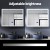 Cefito 3-Door Bathroom Mirror Cabinet with LED Light, Bluetooth Audio, Anti-Fog, Soft Close, 900x720mm, White