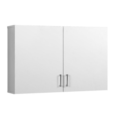 Cefito 900mm White Wall Mounted Bathroom Storage Cabinet - Eco-Friendly E1 Wood, Adjustable Shelves, Easy Install Cefito 900mm White Wall Mounted Bathroom Storage Cabinet - Eco-Friendly E1 Wood, Adjustable Shelves, Easy Install